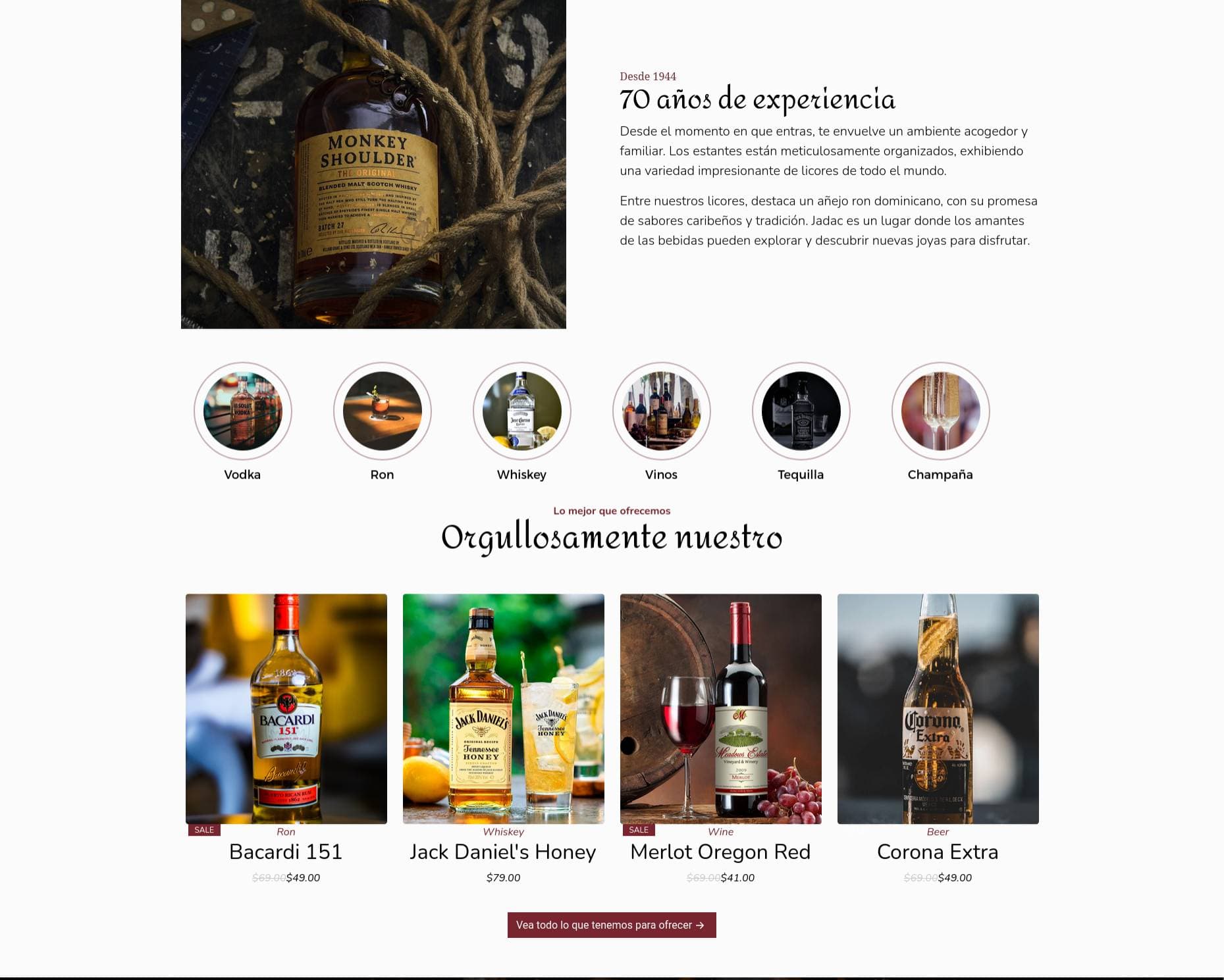 JADAC - Bar Website - Image 3